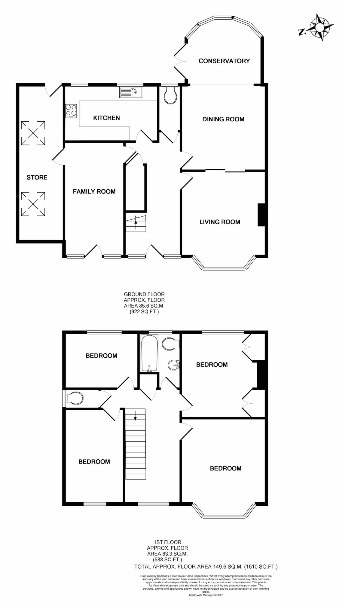 4 Bedrooms Detached house for sale in Churchill Road, St. Albans AL1