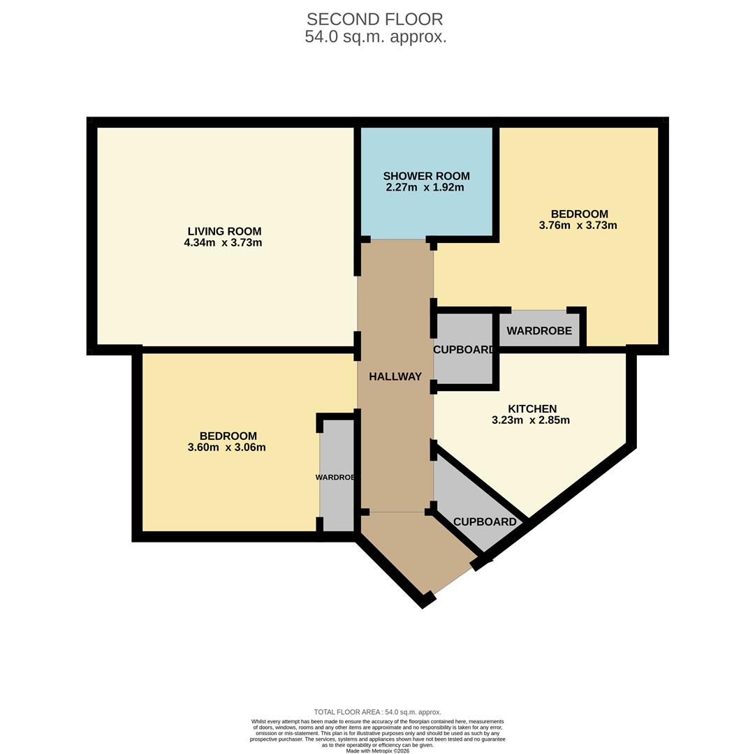 Flat 7, 34, Arbroath Road, Dundee floorplan