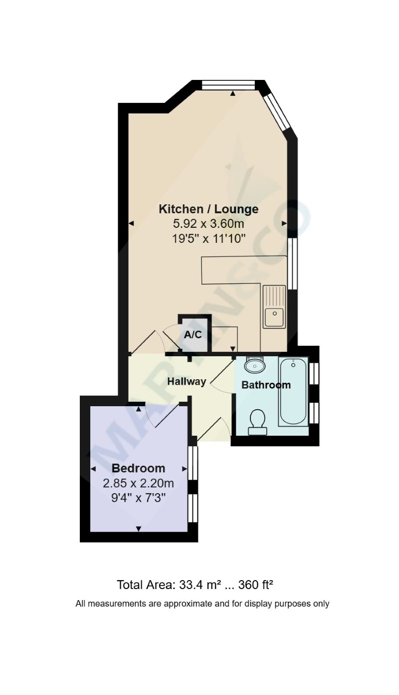 54, Christchurch Road, Bournemouth floorplan