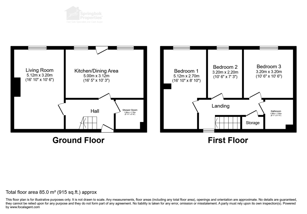88, Blue Gates Road, Leicester floorplan