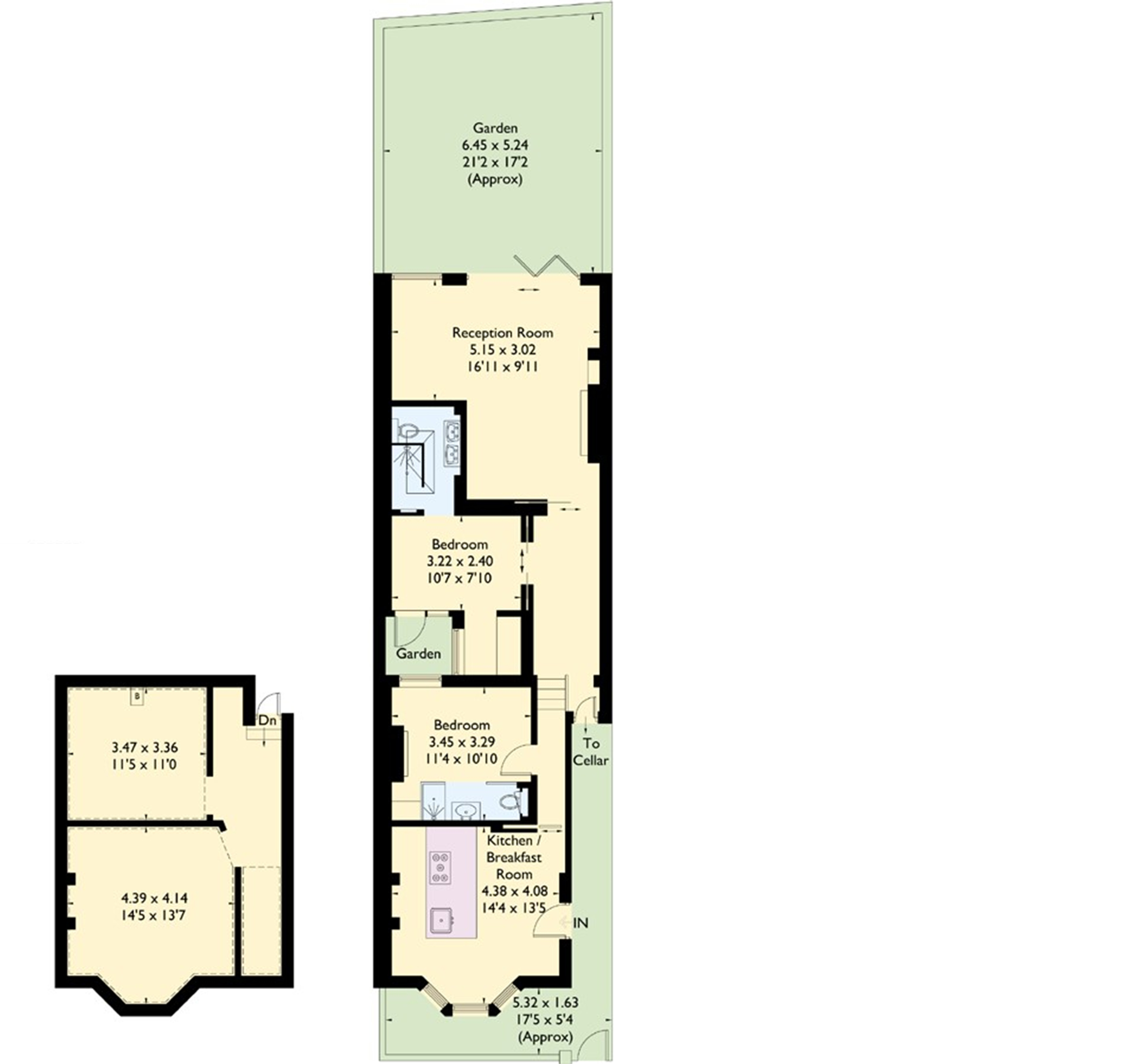 2 Bedrooms Flat to rent in Sedlescombe Road, Fulham, London, Greater London SW6