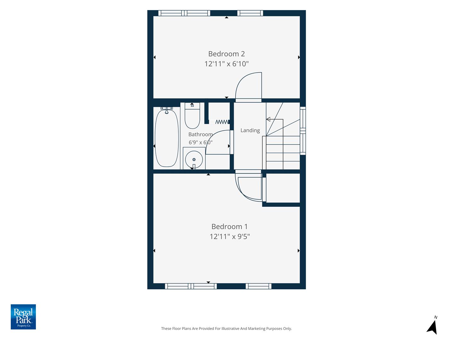 26, Kinnears Walk, Peterborough floorplan