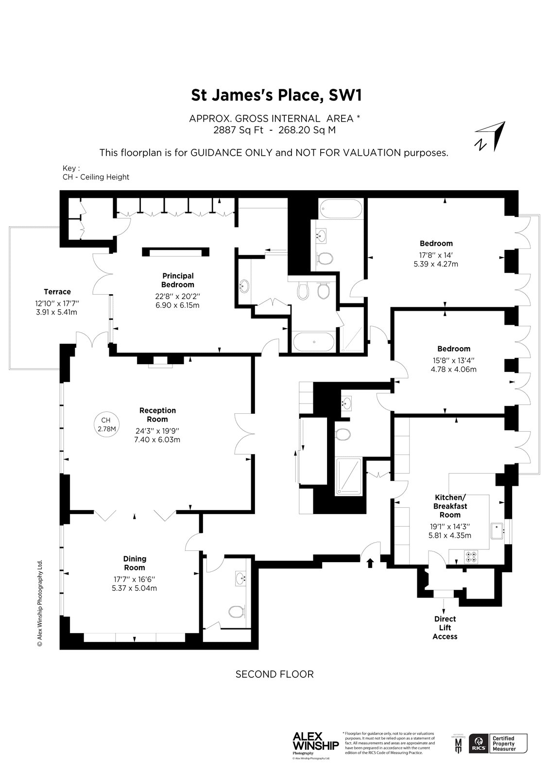 St. James's Place, London floorplan