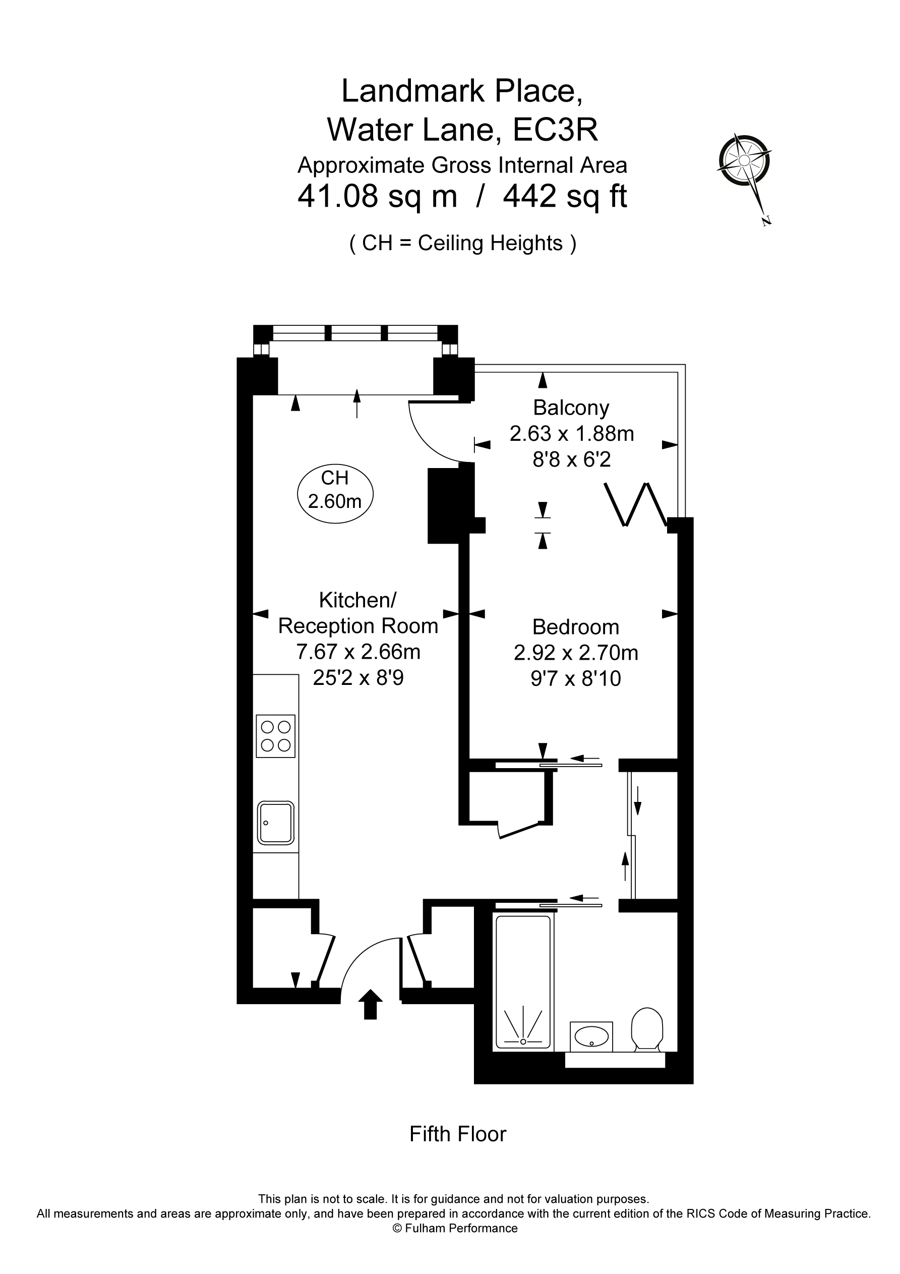 1 Bedrooms Flat to rent in Landmark Place, Lower Thames Street, London EC3R