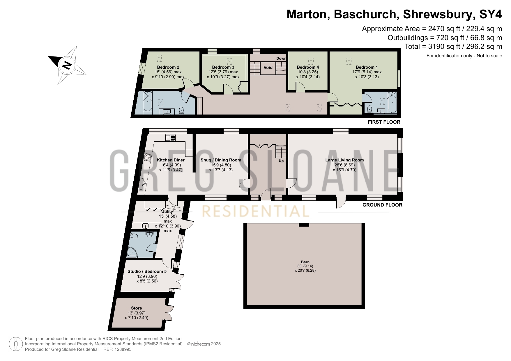 Pandora Barn, Baschurch floorplan