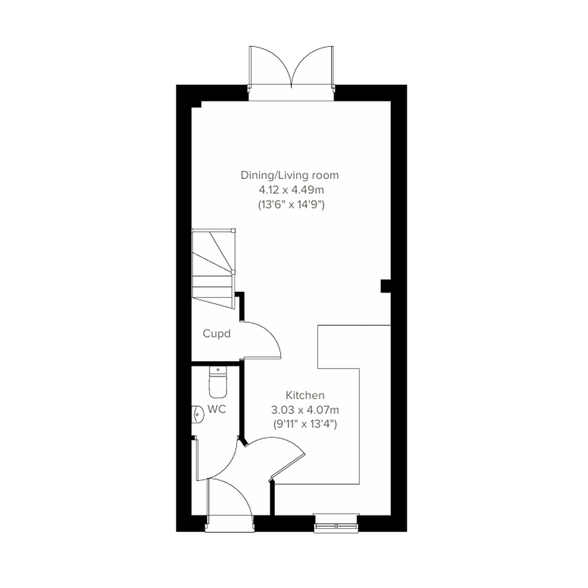 140, Clovelly Road, Bideford floorplan