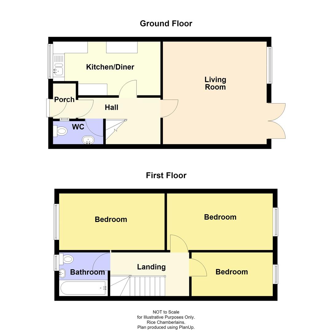 14, County Close, Birmingham floorplan