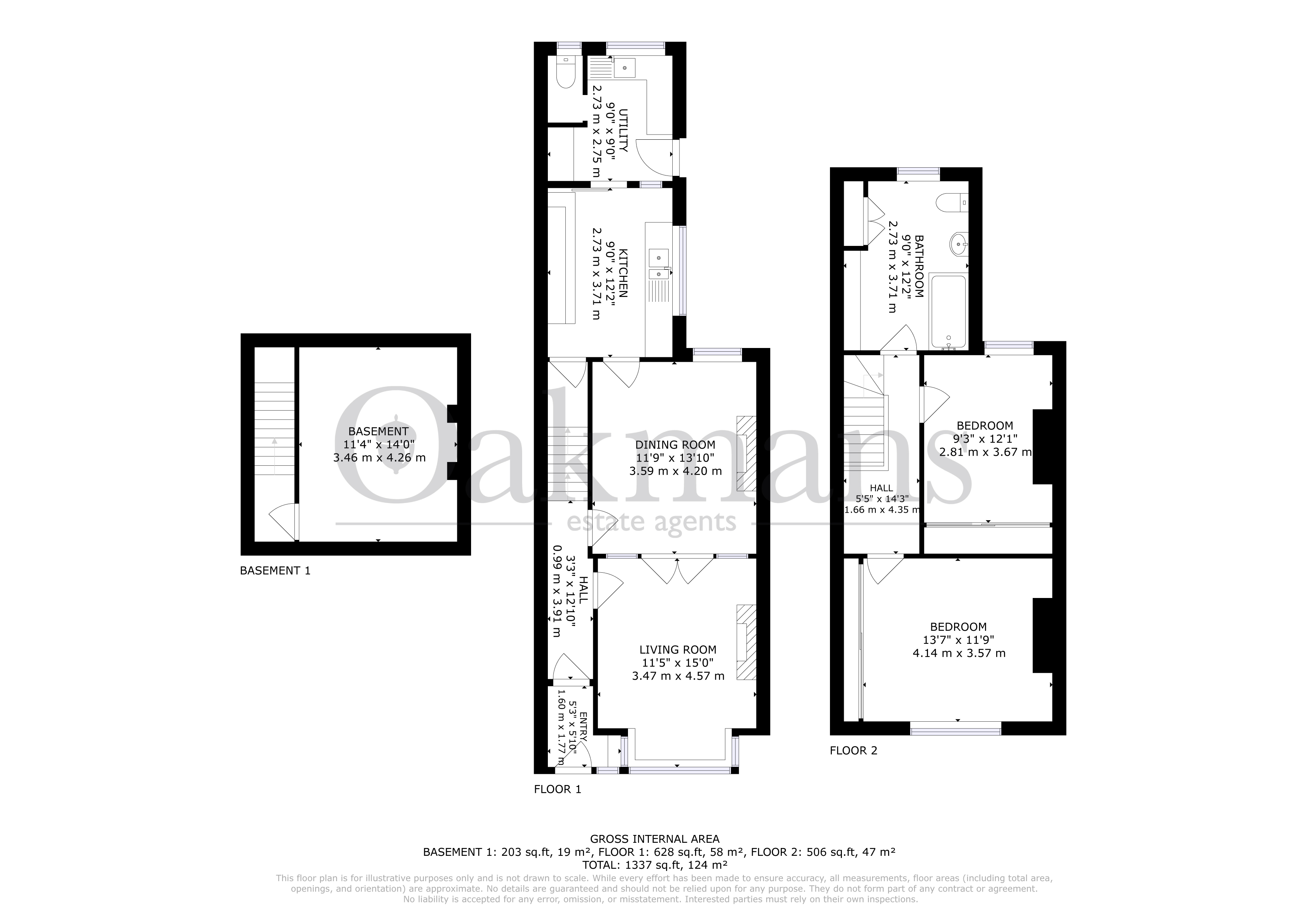 702, PERSHORE ROAD, BIRMINGHAM floorplan