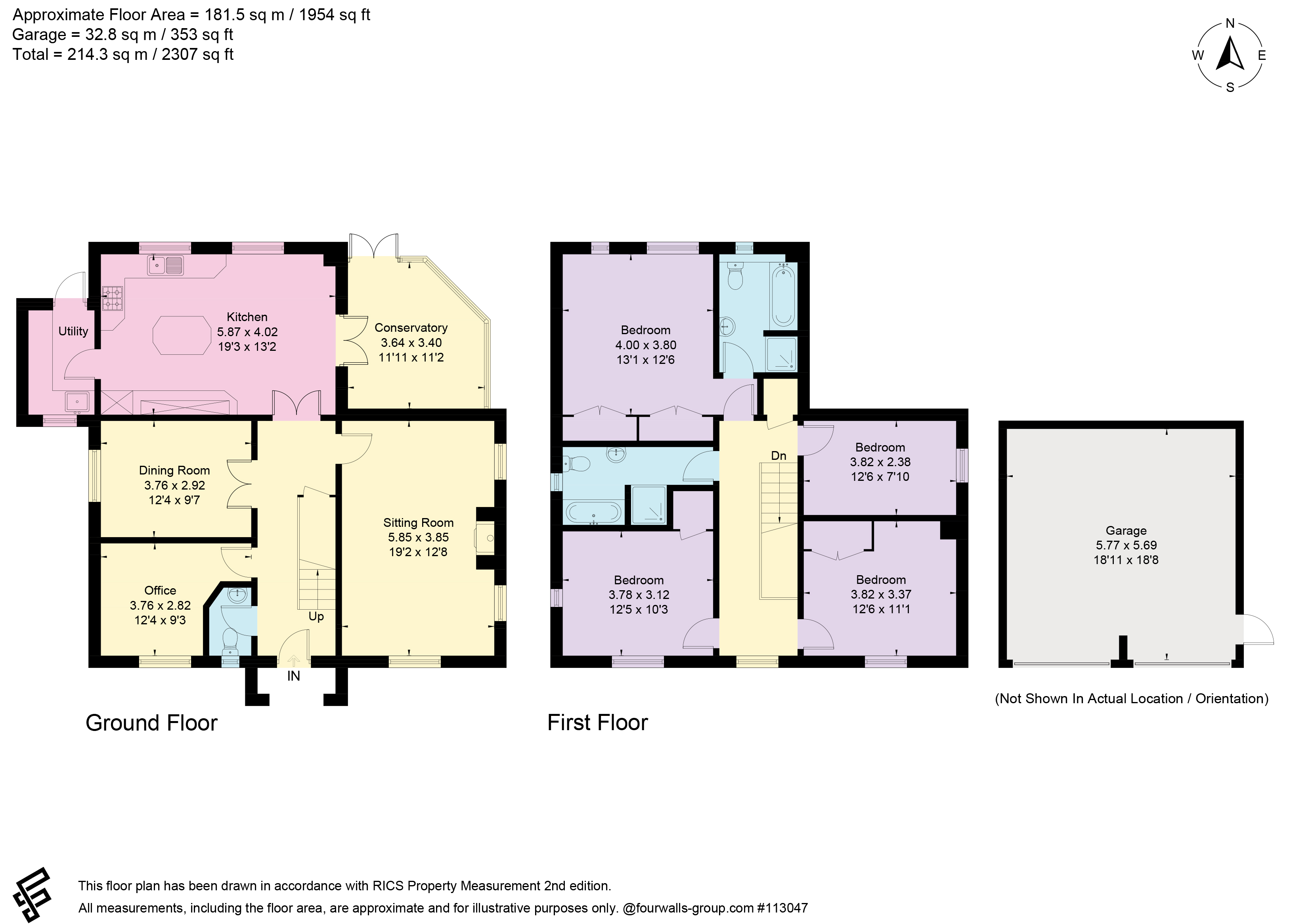 14, Smith Barry Crescent, Cheltenham floorplan