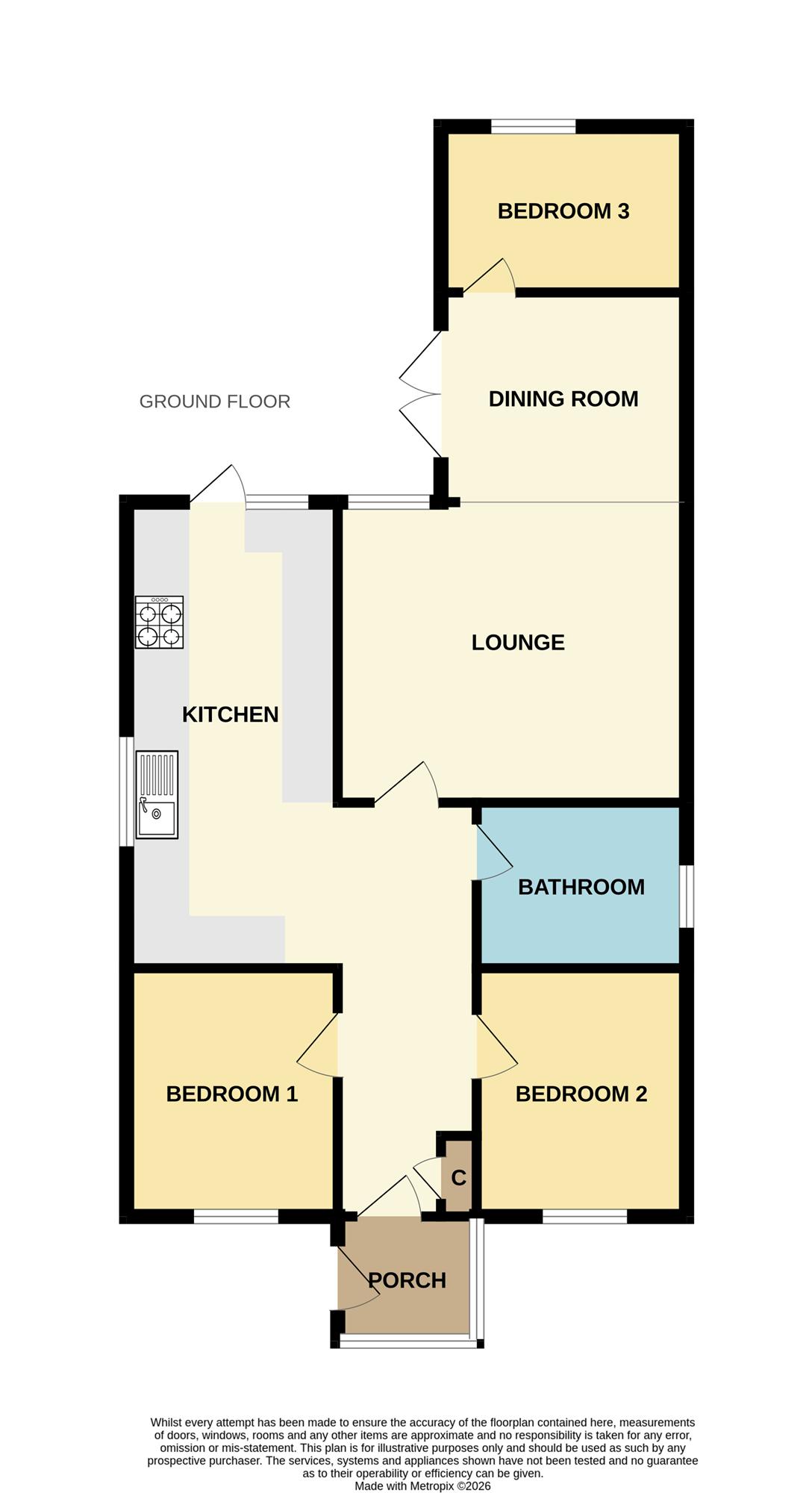 2, Allen Way, Point Clear floorplan