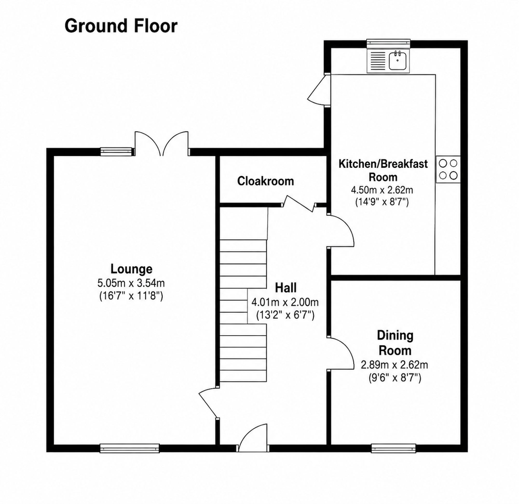 26 Cox's Gardens, Bishop's Stortford floorplan