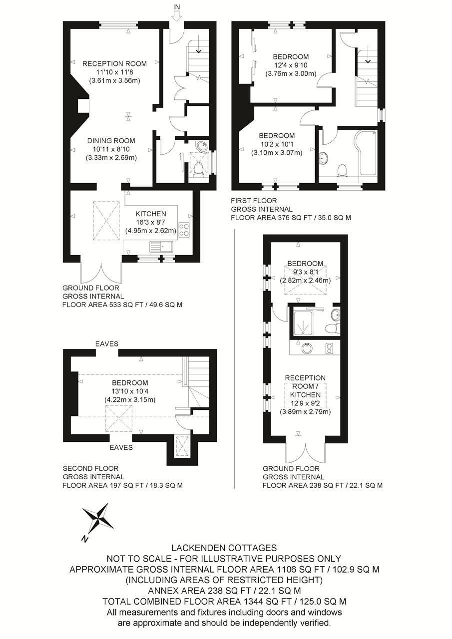 7, Lackenden Cottages, Bekesbourne floorplan