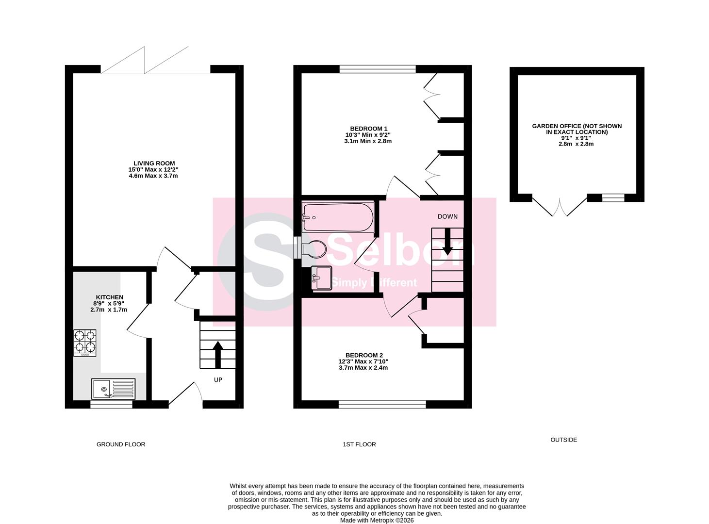 5, Bechin Close, Fleet floorplan