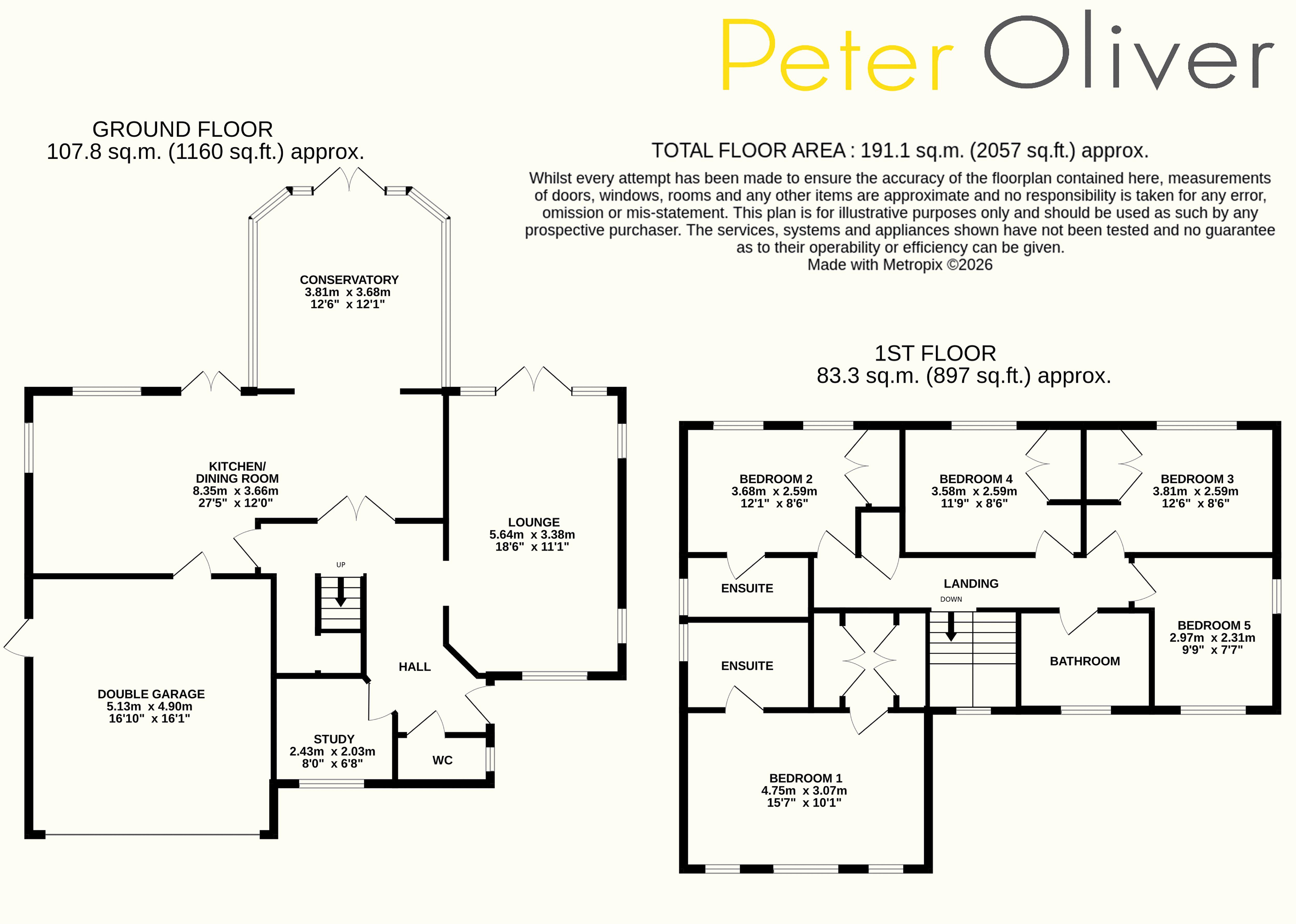 9, Harlands Mews, Uckfield floorplan