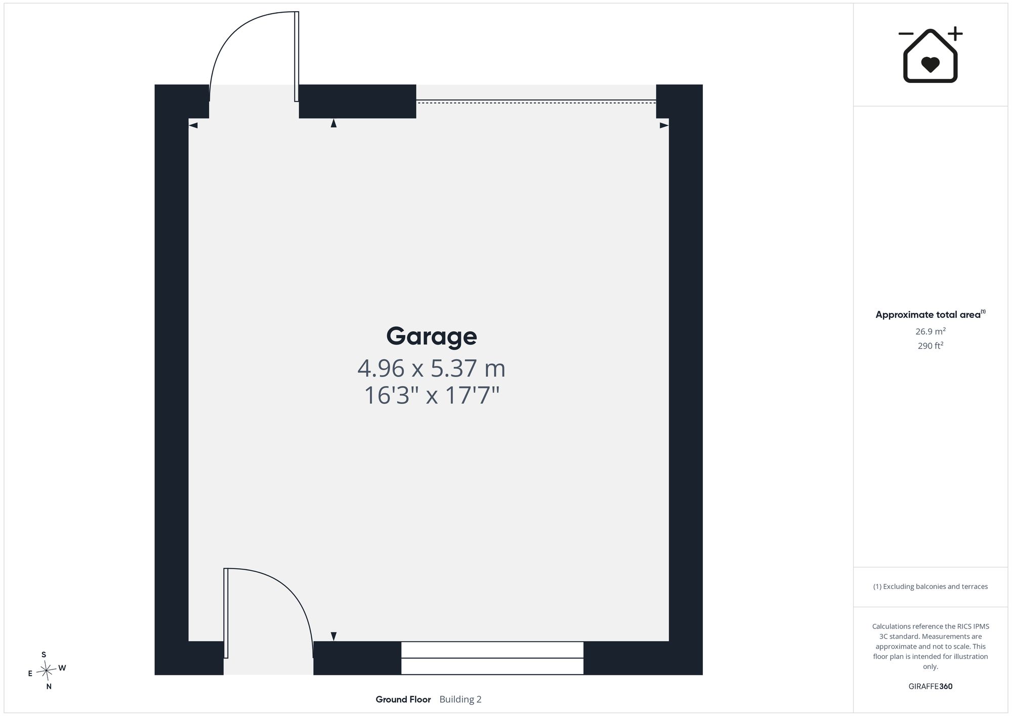 6 Hawkstone Road, Pembroke Dock floorplan