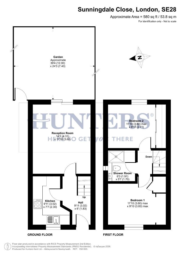 5, Sunningdale Close, Thamesmead floorplan