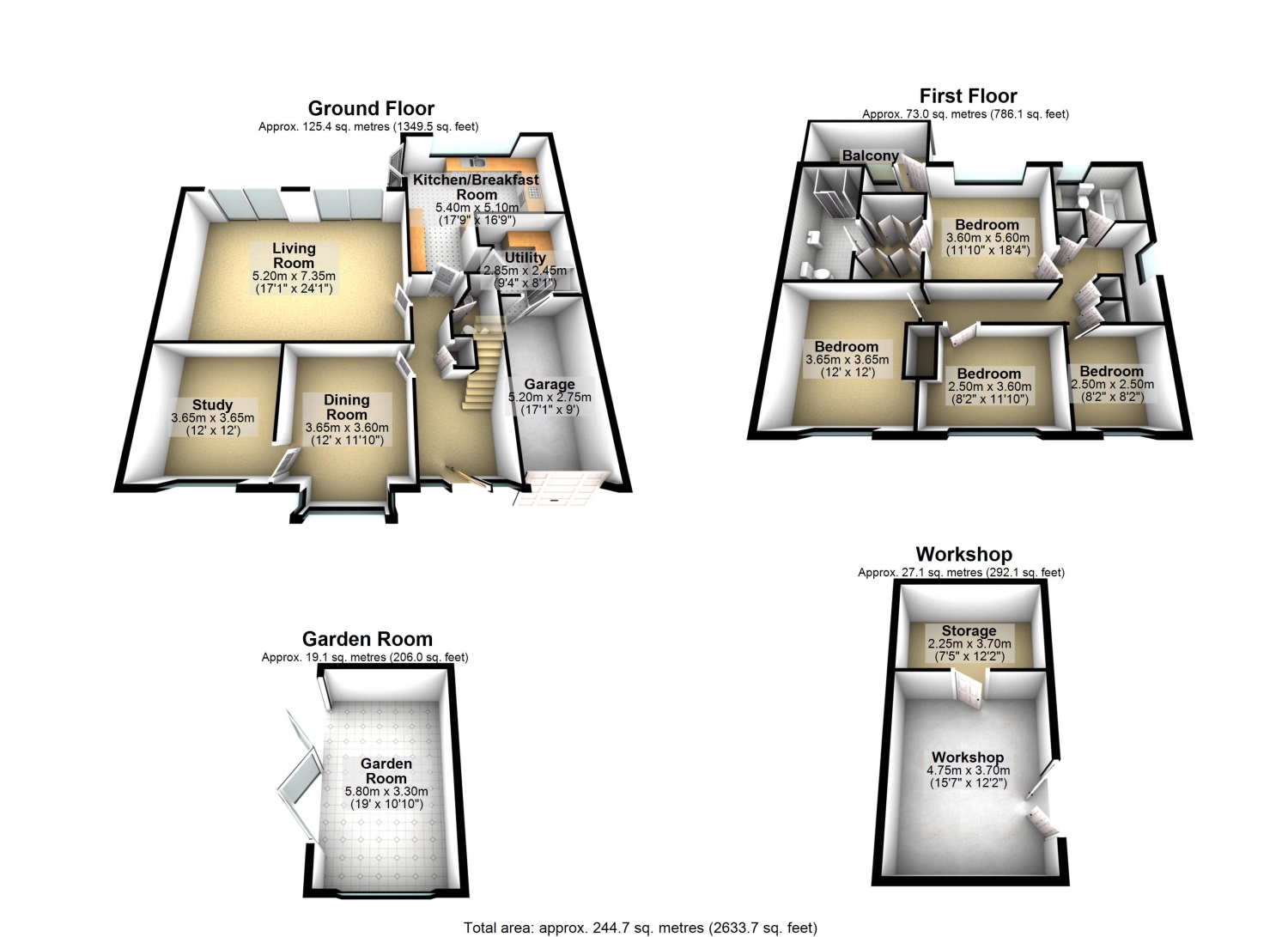 Mayfield, Luddington Avenue, Virginia Water floorplan