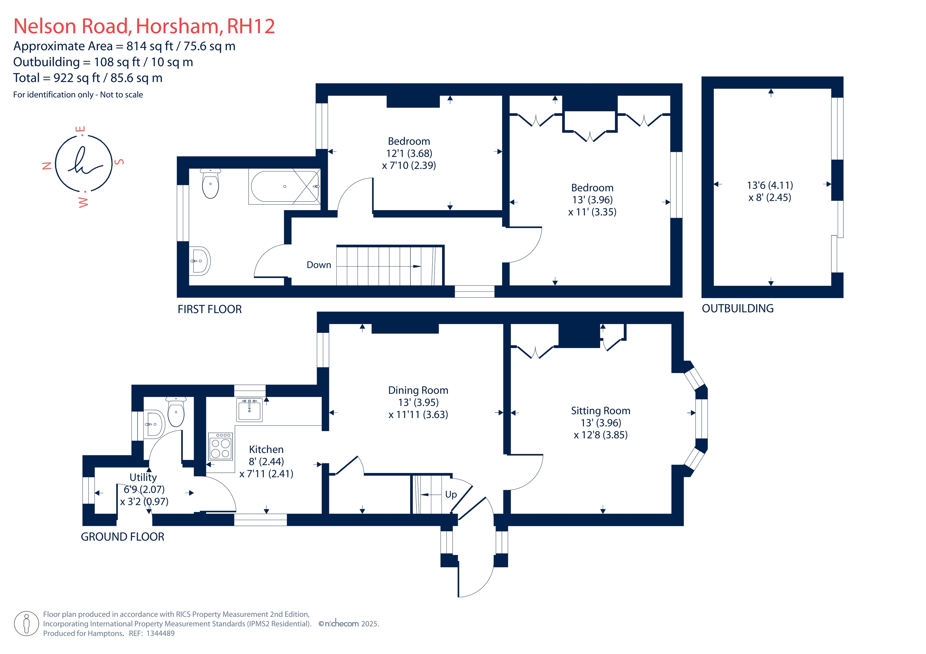 20, Nelson Road, Horsham floorplan