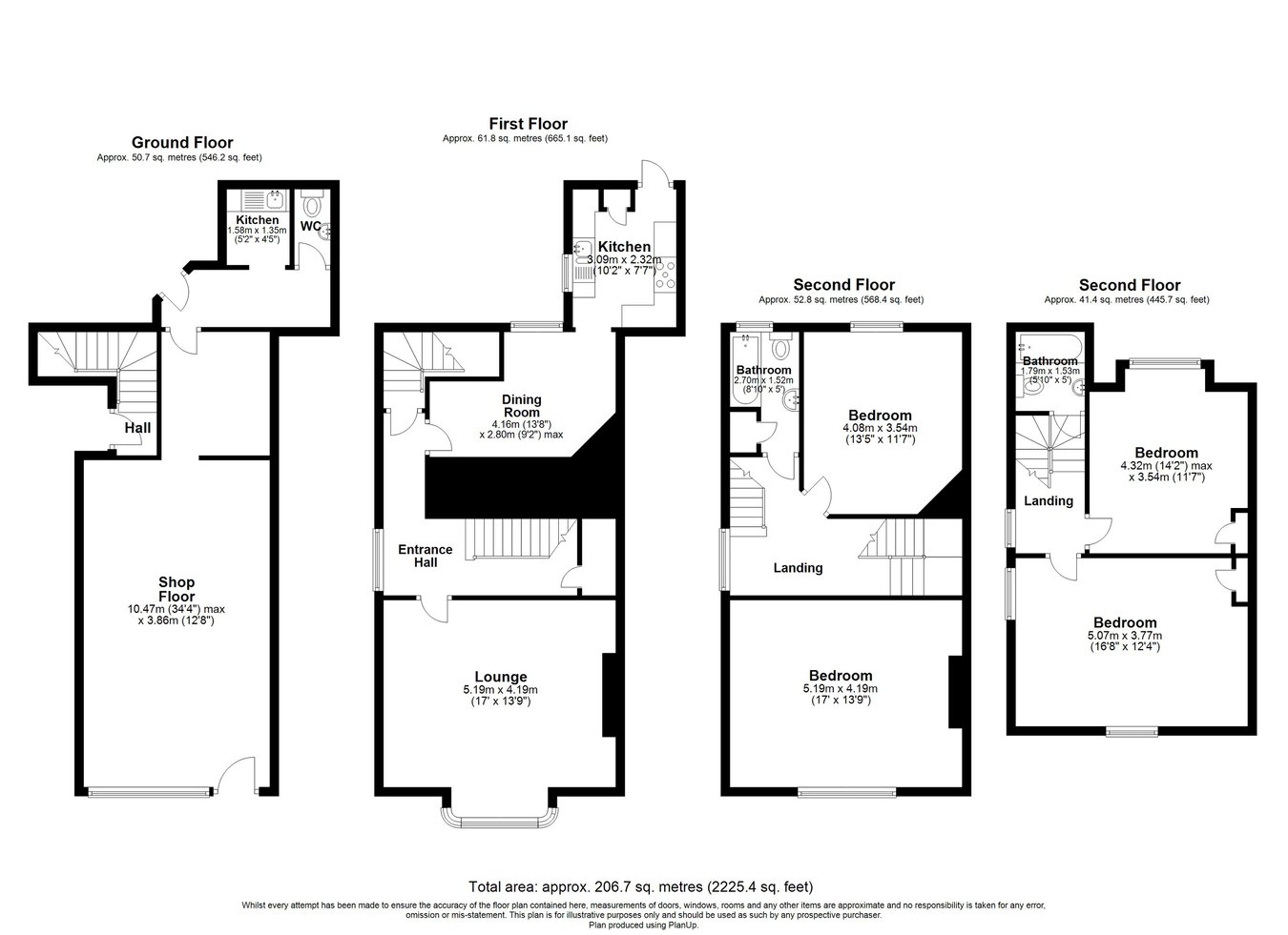 Cherry Tree Launderette, Cherry Tree Avenue, Dover floorplan