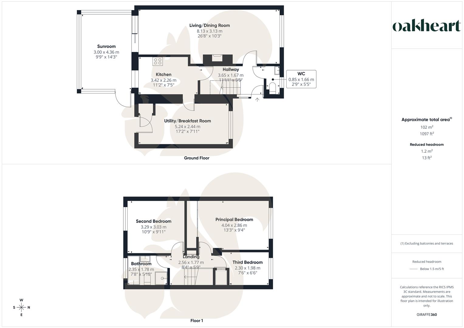2, Thornwood Close, Colchester floorplan