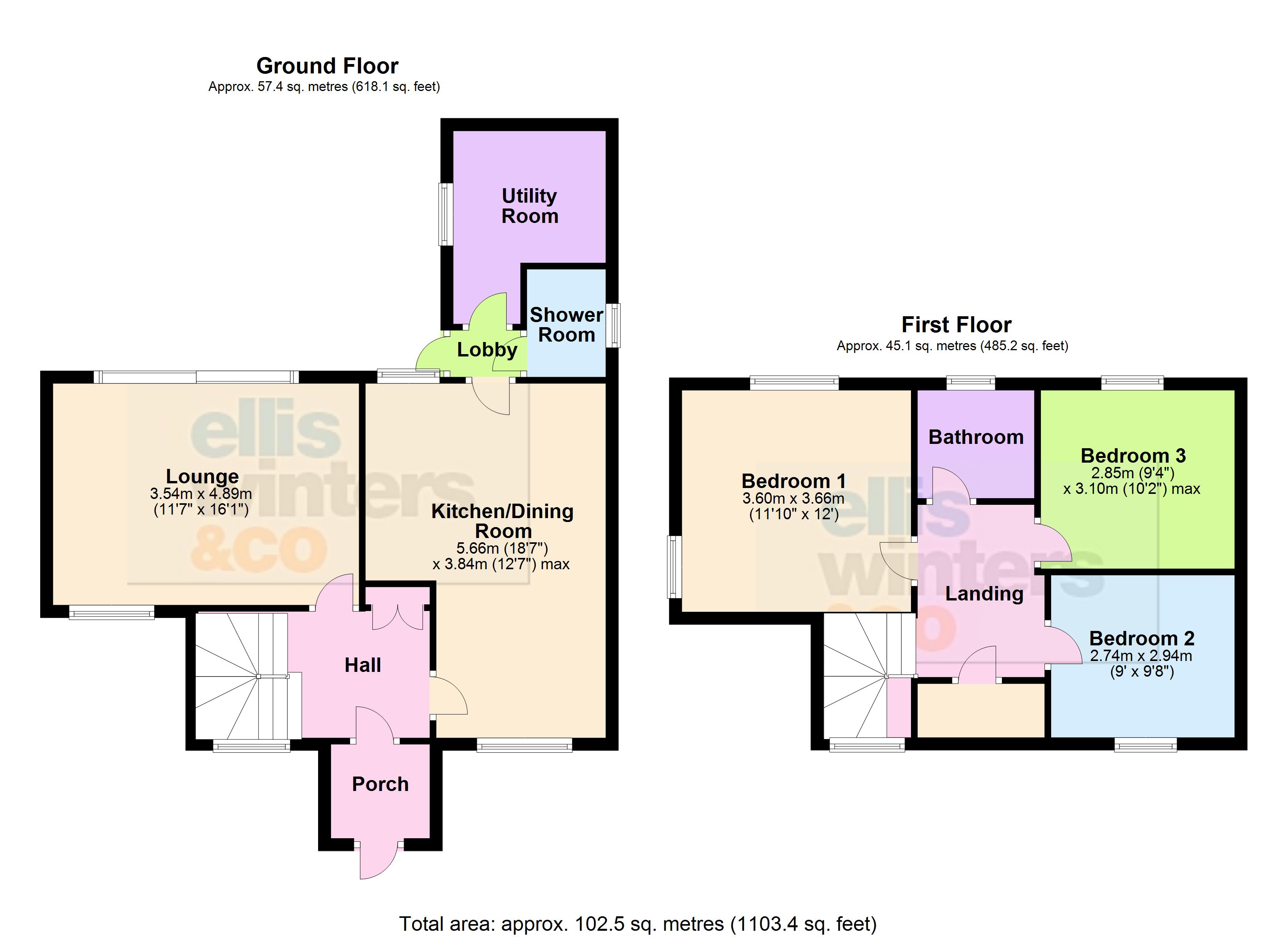 2, Hillside Road, March floorplan