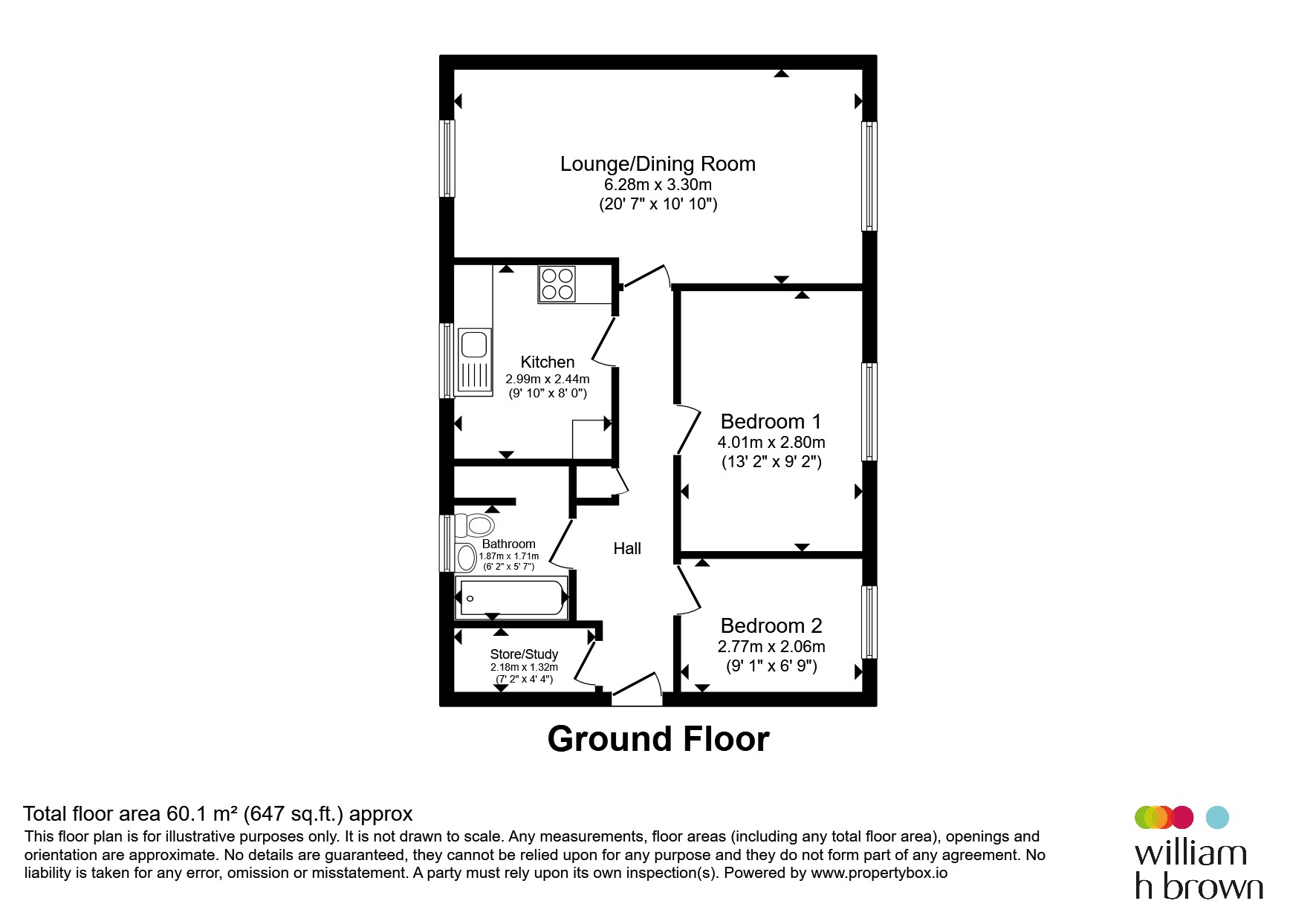 38, Torquay Crescent, Stevenage floorplan