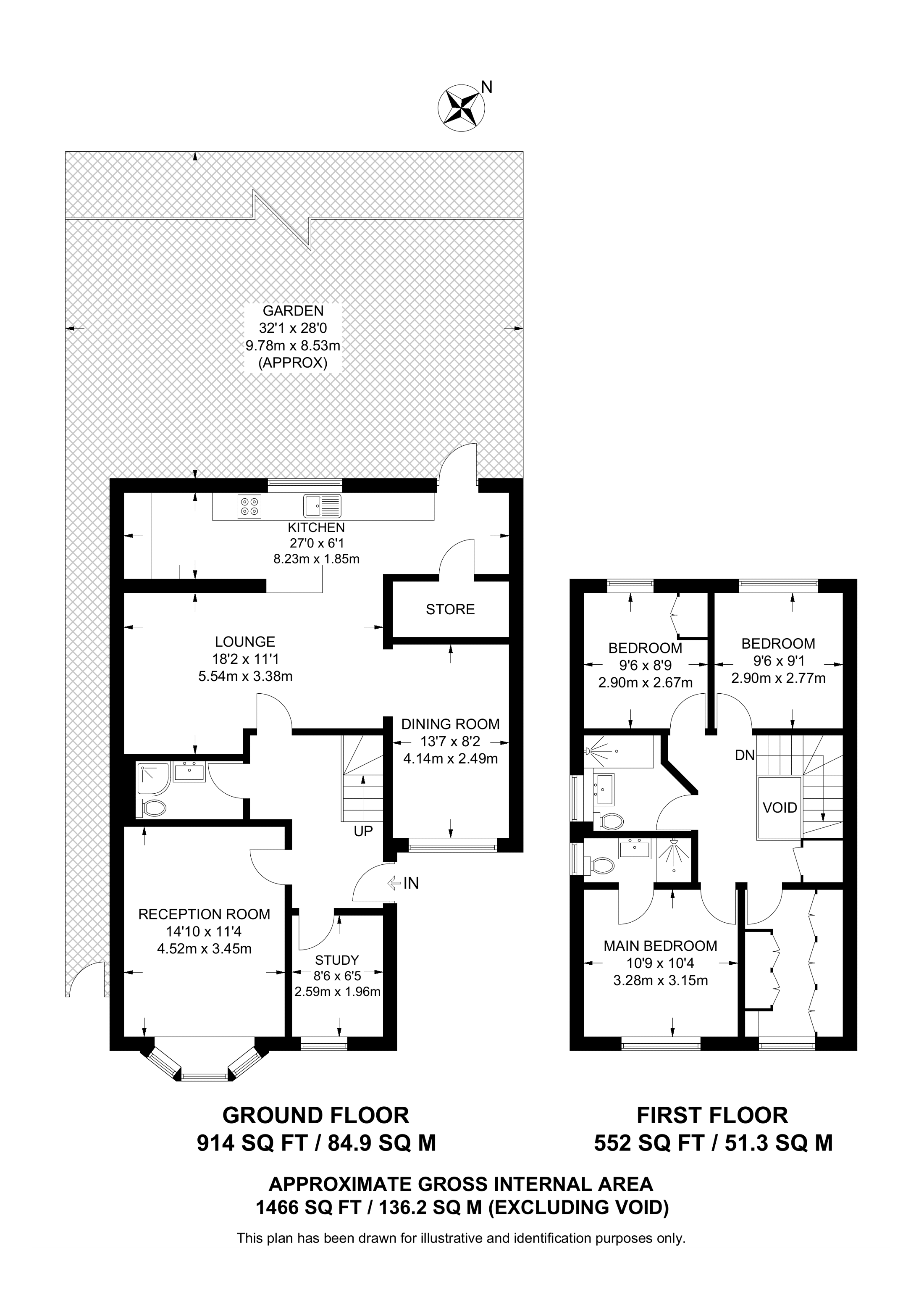 Magpie Hall Lane, Bromley floorplan