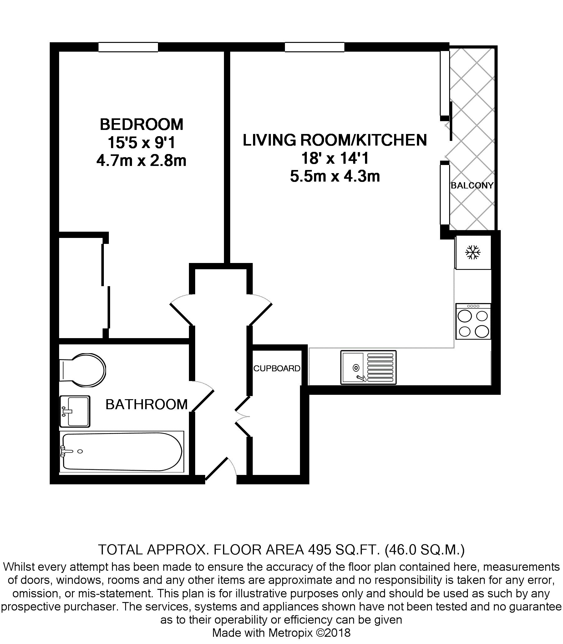 1 Bedrooms Flat to rent in Tequila Wharf, Limehouse E14