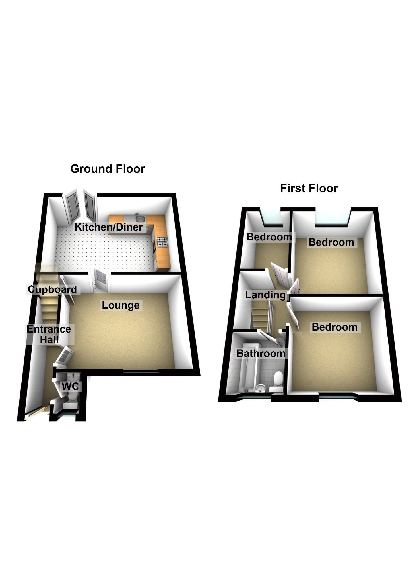 3 Bedrooms Mews house to rent in Sheldon Road, Buxton, Dersbyshire SK17