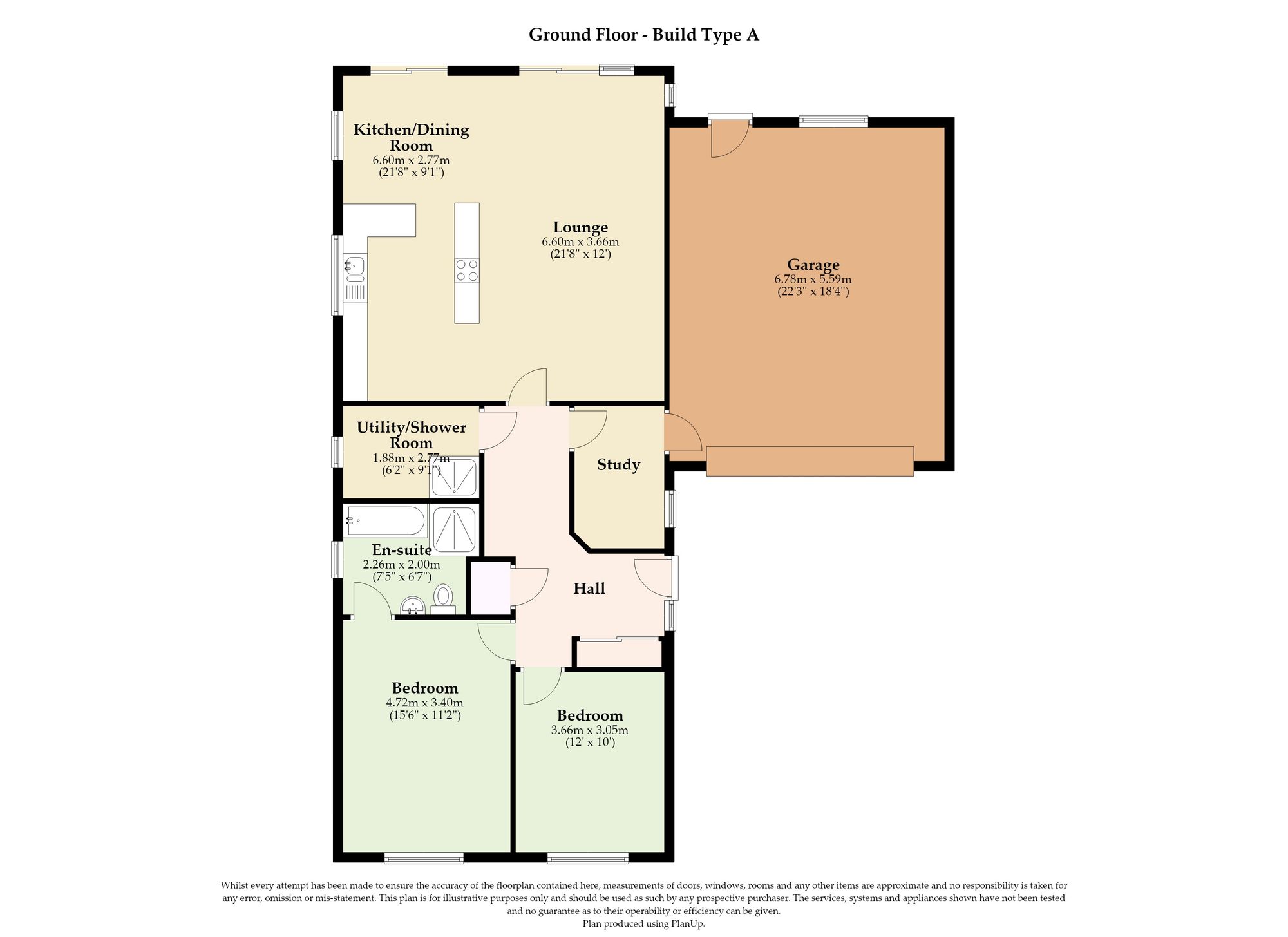 Plot 3 Sheringham Court Gardens, Sheringham floorplan