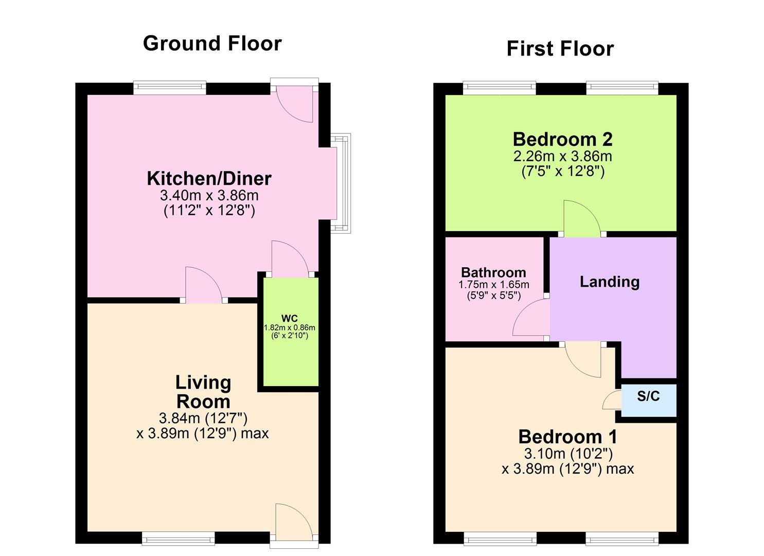 17, Windsor Avenue, Peterborough floorplan