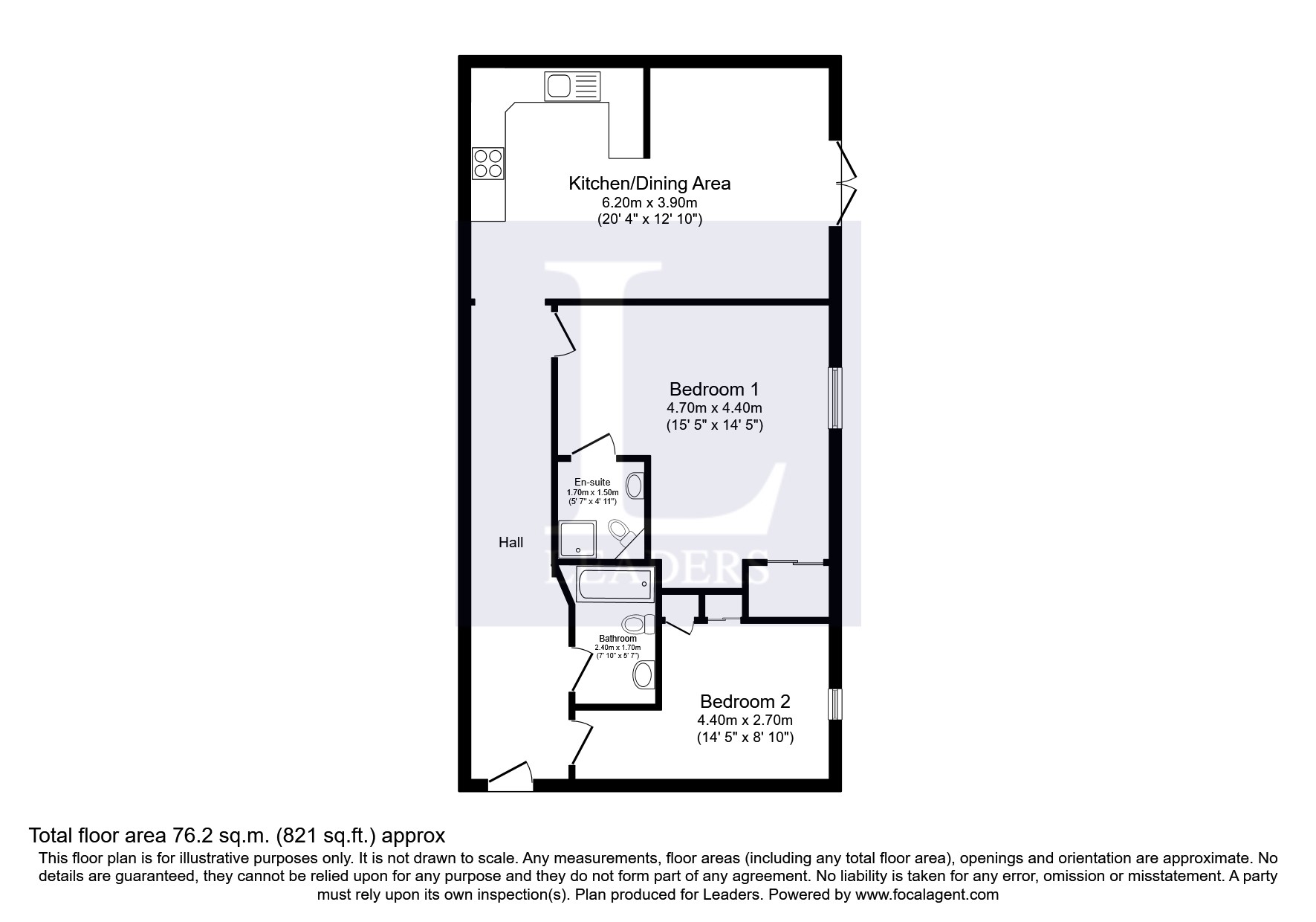 Apartment 23 Park West, Derby Road, Nottingham floorplan