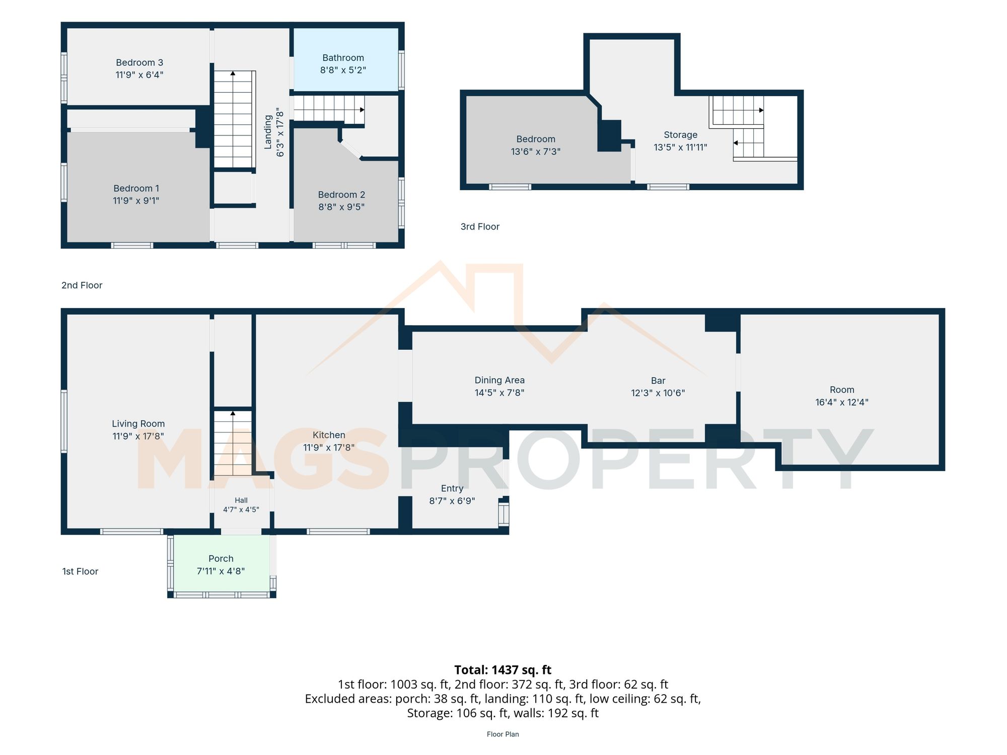 2 Willow Close, Runcorn floorplan