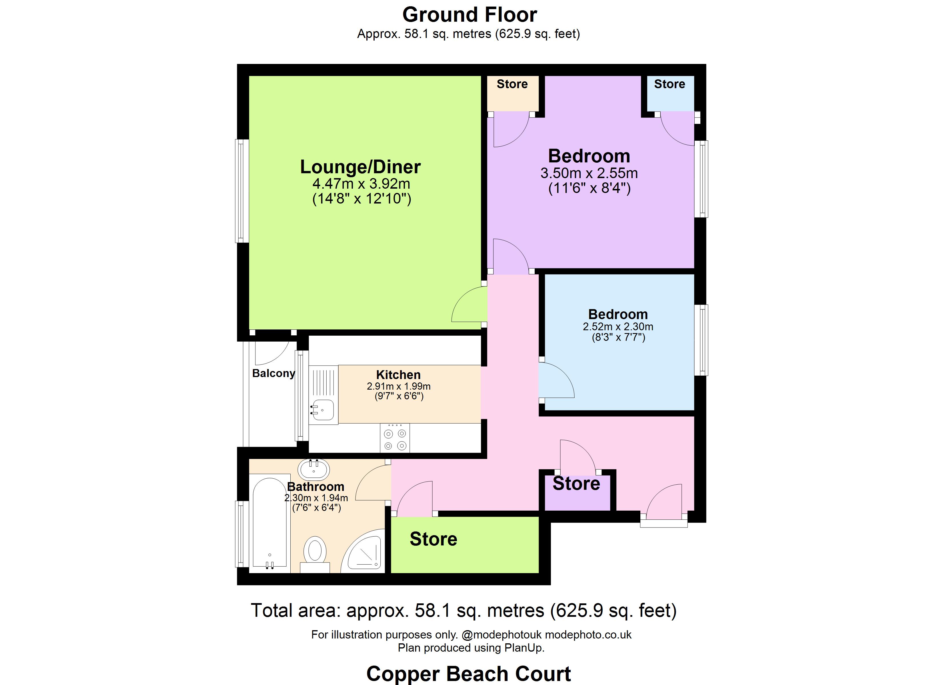 Copper Beech Court, Loughton IG10, 2 bedroom flat for sale 64168743