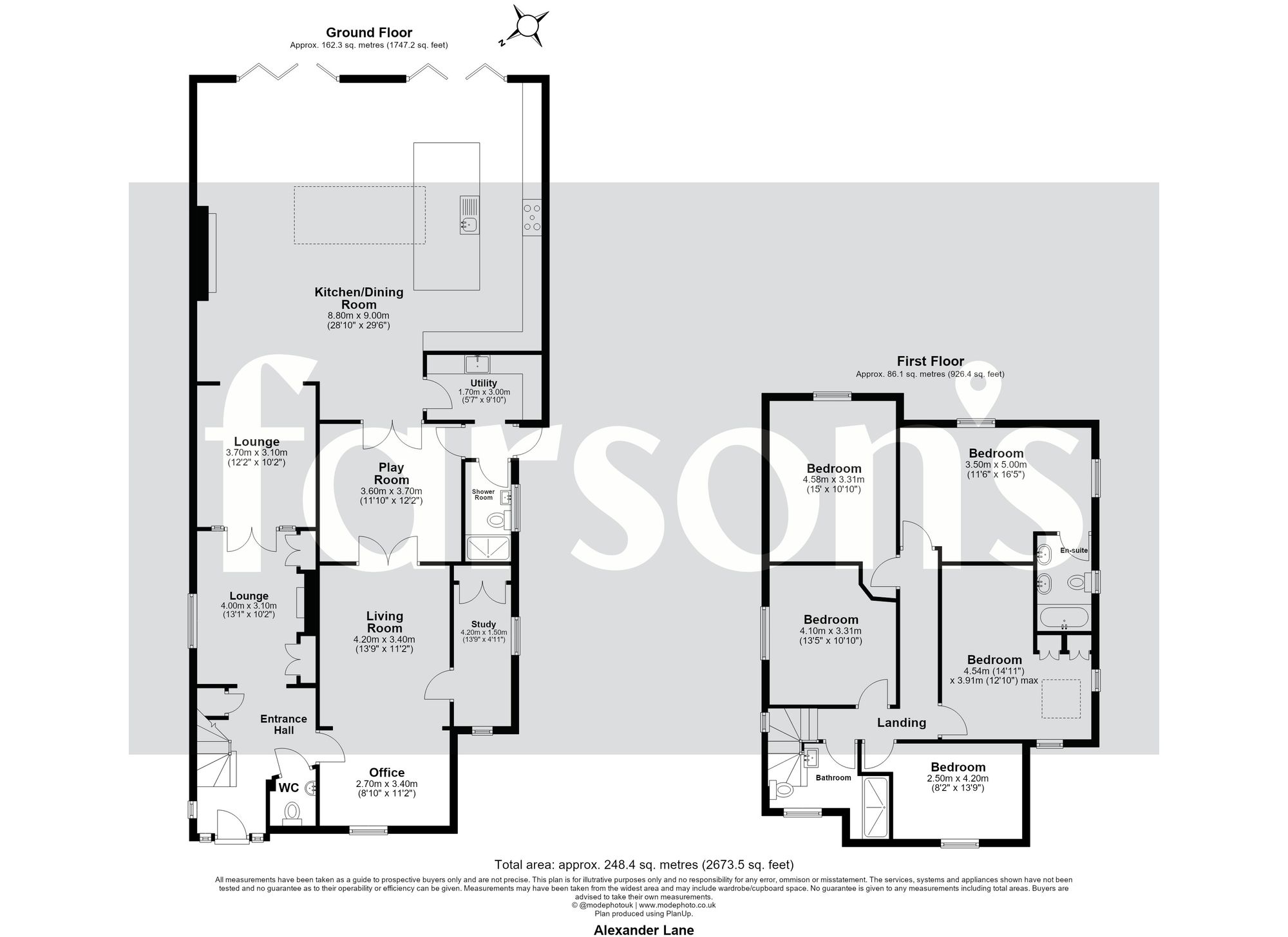 Woodbridge Alexander Lane, Brentwood floorplan