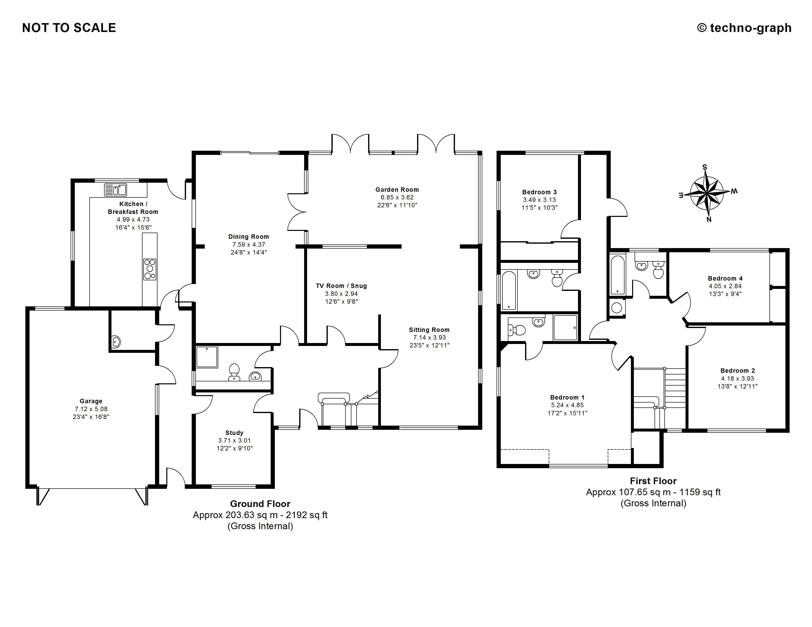 4 Bedrooms Detached house to rent in Frieth Road, Marlow SL7