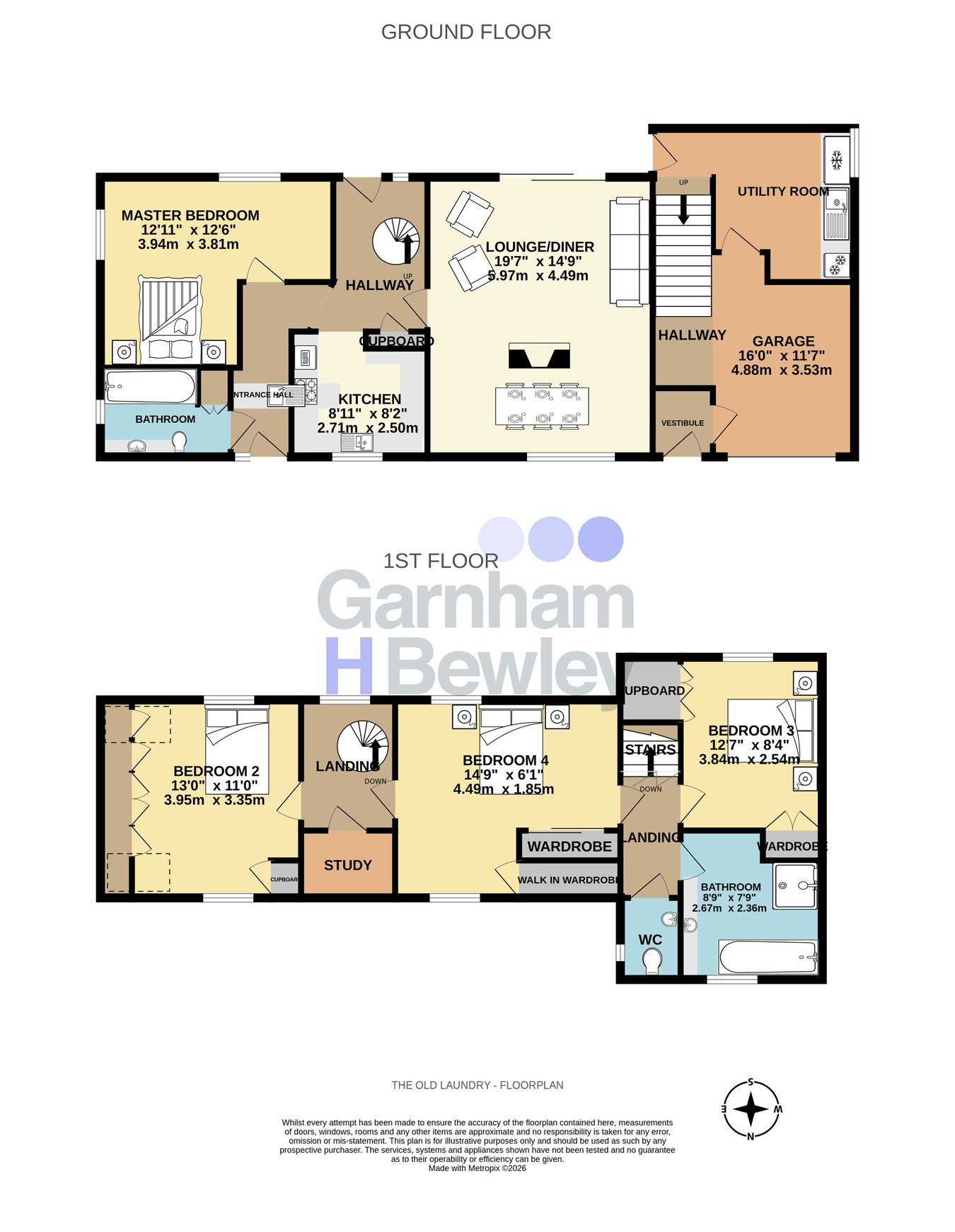Old Laundry Cottage, Cansiron Lane, Ashurst Wood floorplan