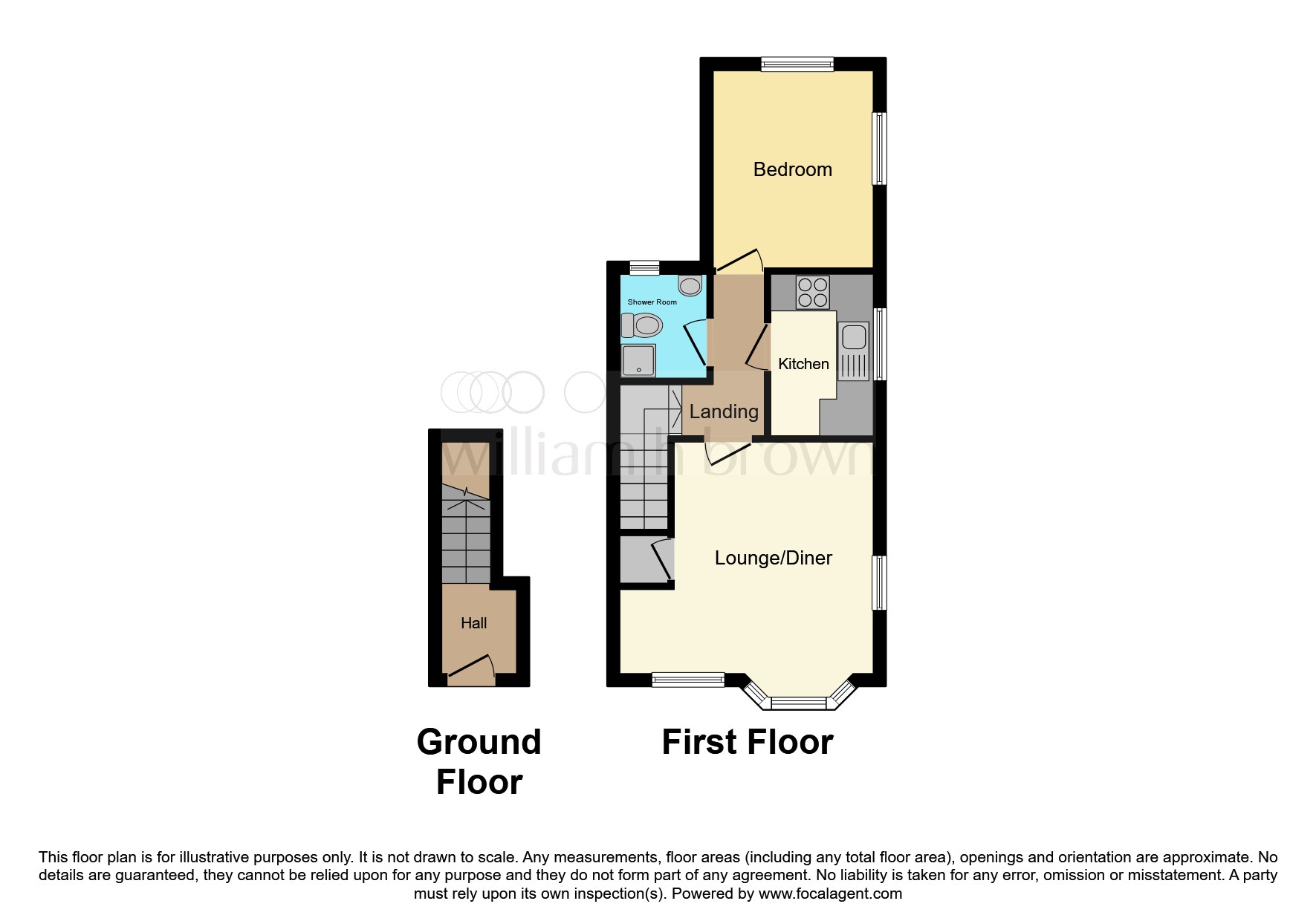 Flat 4, 11, Bishops Road, Hunstanton floorplan