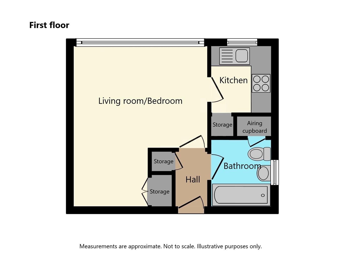 Flat 9 Harborne Court, 192, Harborne Park Road, Birmingham floorplan