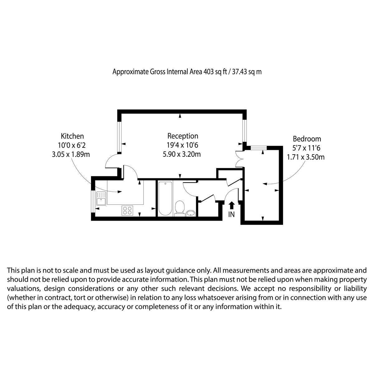 15, Inkerman Road, Woking floorplan