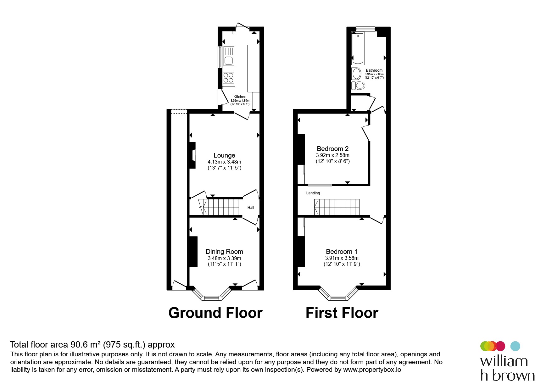 23, Central Road, Leicester floorplan