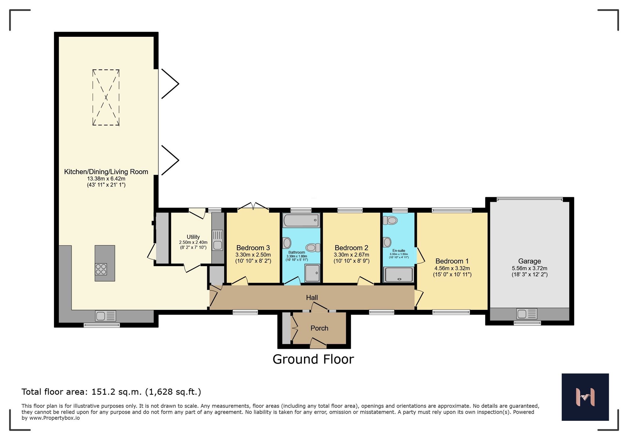 11 Maytree Drive, Leicester floorplan