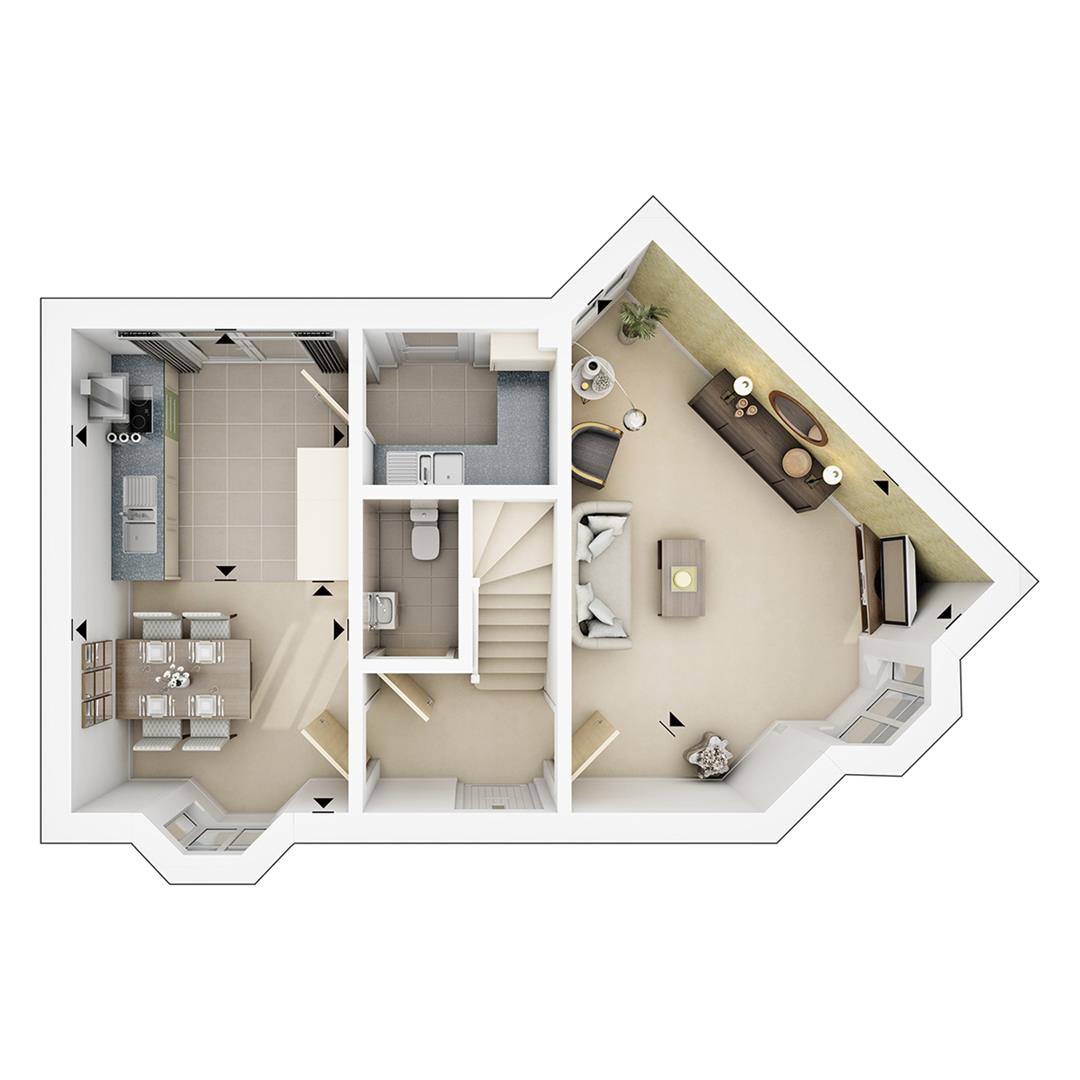 Cropston Road, Anstey, Leicester LE7, 3 bedroom semidetached house for