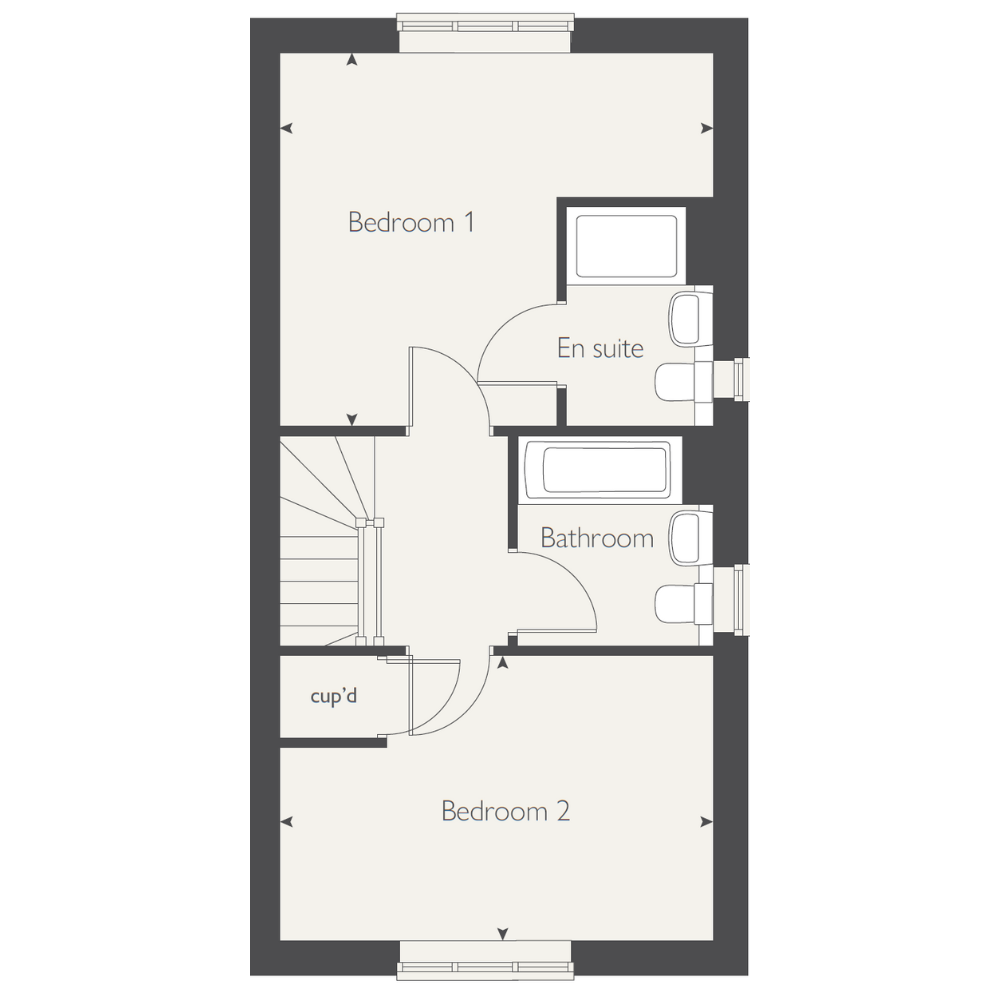 660, Countryside Homes @ Sherford, Plymouth floorplan