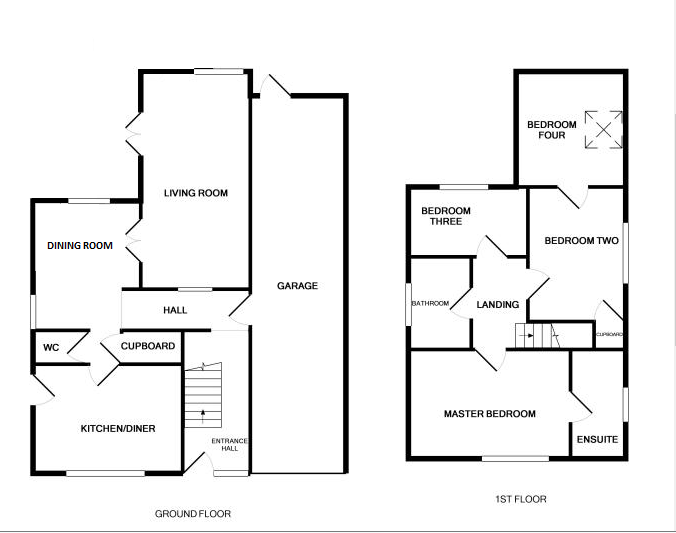 4 Bedrooms Detached house for sale in Chetwode Close, Knighton, Market Drayton TF9