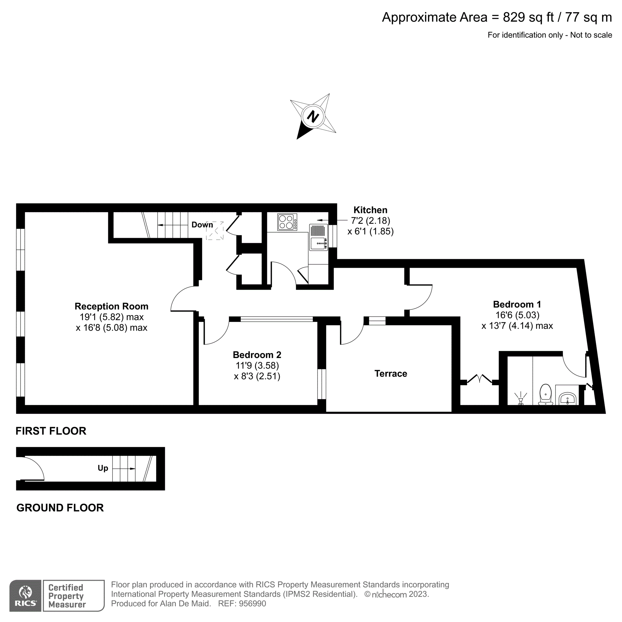 Milton Place, Chislehurst BR7, 2 bedroom flat for sale 64165979