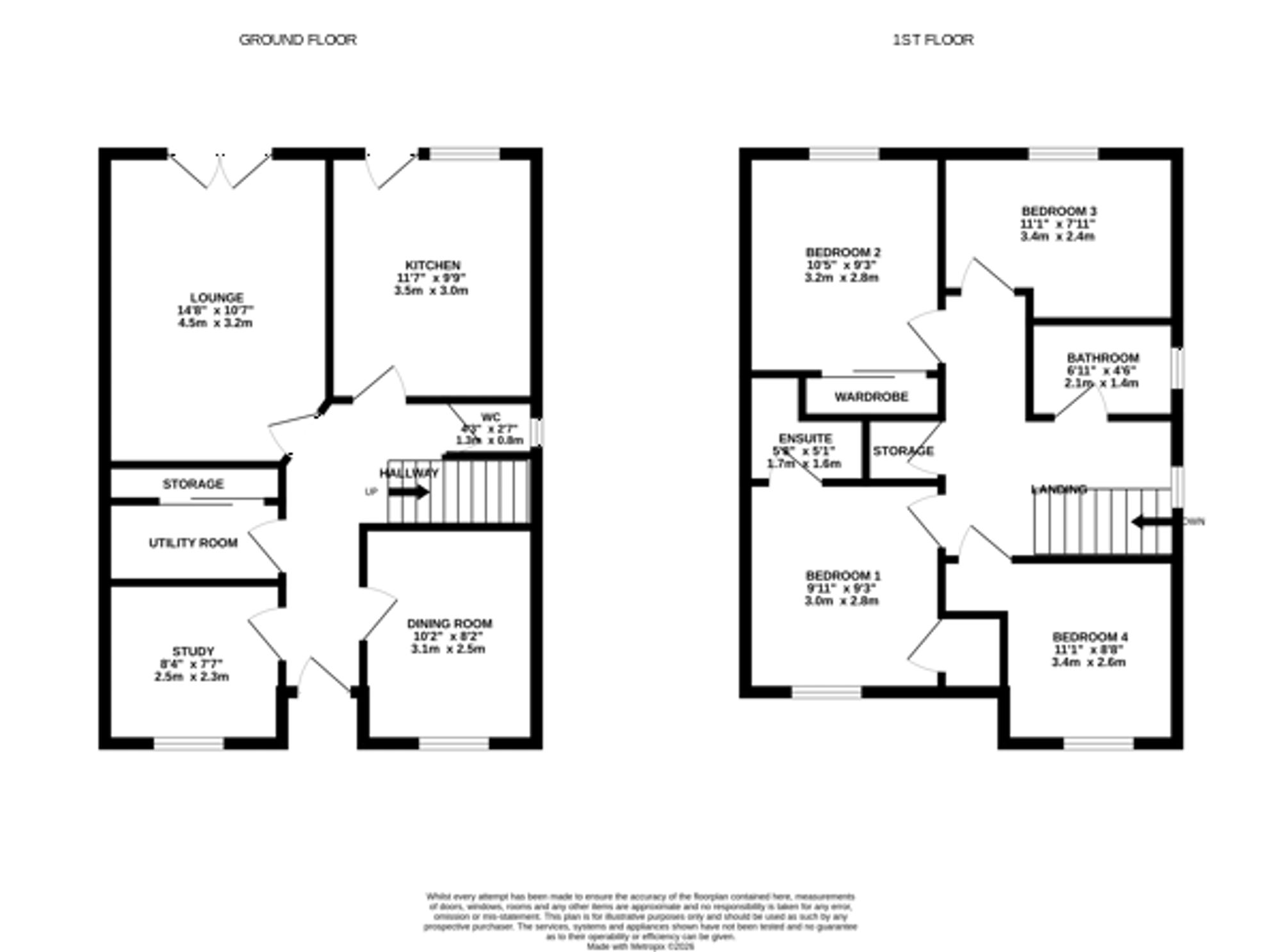 67 Croft Park Crescent, Whitburn floorplan