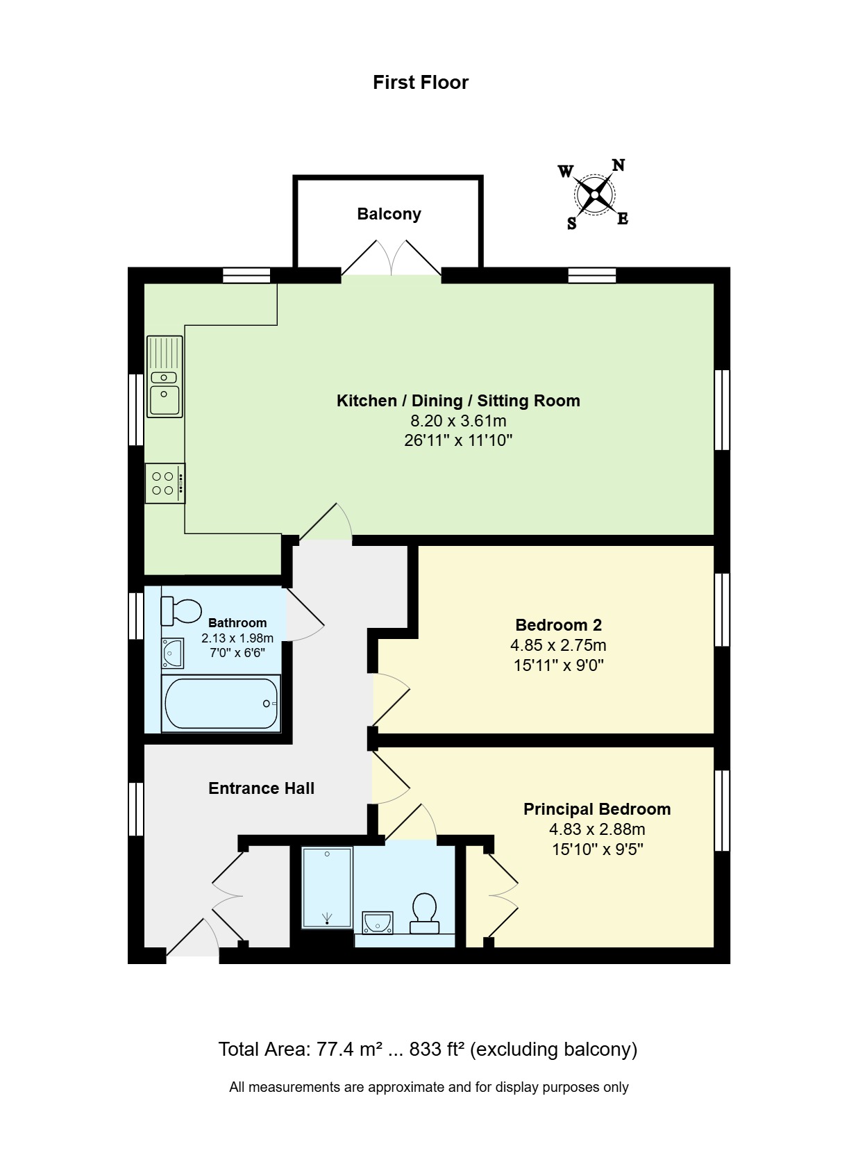7, Randal Way, Cambridgeshire floorplan
