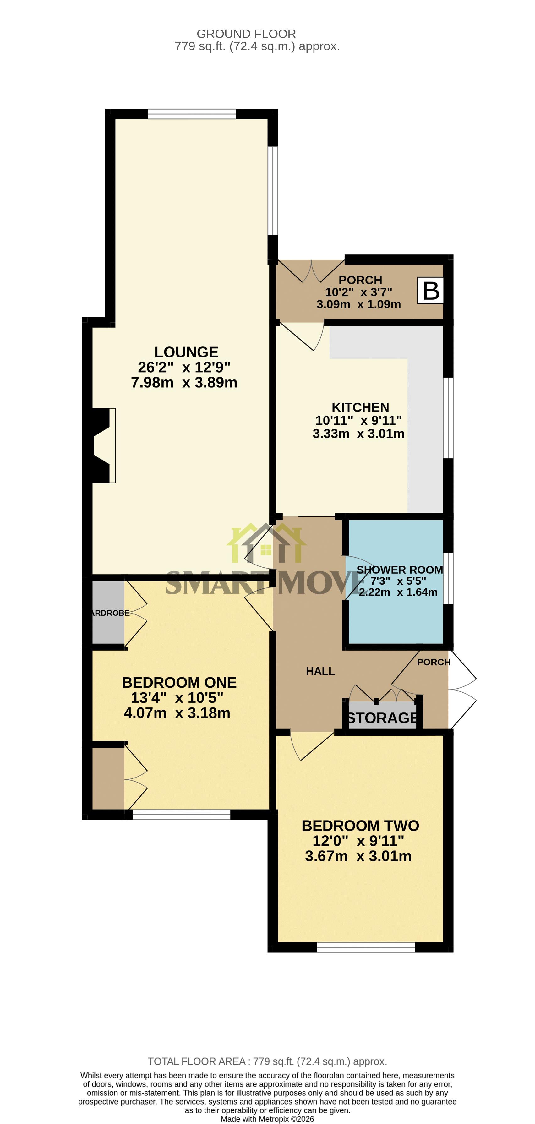 10, Delta Park Drive, Preston floorplan