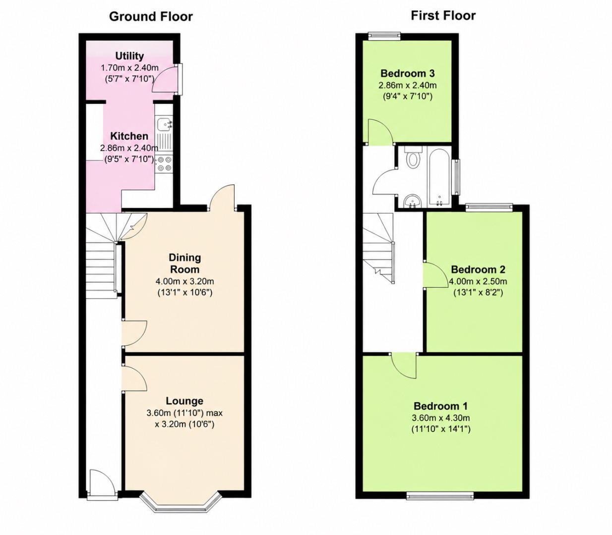 91, Victoria Road, Barrow-in-Furness floorplan